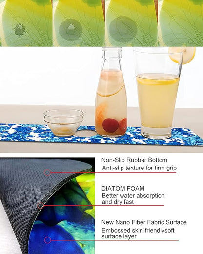 Kitchen Sink Splash Guard Faucet Mat Super Absorbent Fast Drying Mat Sink