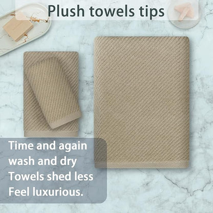 VOOVA & MOVAS Dark Beige Towels