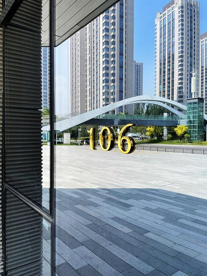 Mailbox Numbers 2 Inch, Self-Stick House Door Address Number Stickers for Aprtment Office Home Room, Waterproof and Durable.(Gold, 2" - Set of 20)