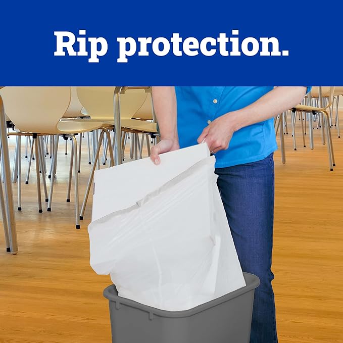 CloroxPro Glad ForceFlex Tall Drawstring Trash Bags, 13 Gal, 100 Ct