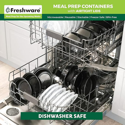 Freshware Meal Prep Containers