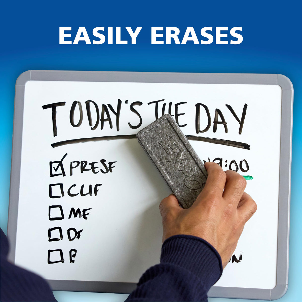 EXPO Dry Erase Markers, Low Odor Ink, Black, Bullet Tip, 12 Count - Whiteboard, Calendar, Organization, Essential Supplies for Office, School, Classroom, Teachers