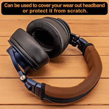 LTYIVABHTTW Replacement Headband Cover Compatible ATH M50X M50 M40X M40 M30X M20X Headphones (Brown)