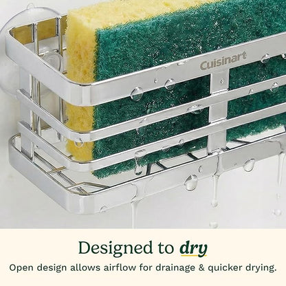 Cuisinart Sponge Holder for Kitchen Sink—Metal Sink Caddy