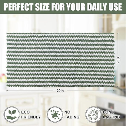 Homaxy Kitchen Towels, Ultra Soft and Absorbent Dish Towels, Reusable Fast