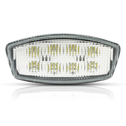 HECASA LED Cab Lights - 12V Roof Marker Lights, Plastic & Aluminium Alloy, Clear Lens, Model MO-3489, 1 pc
