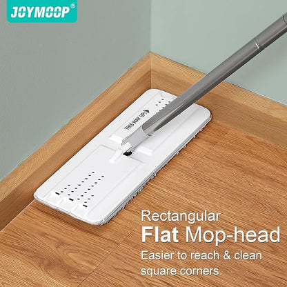 JOYMOOP White Flat Mop & Bucket