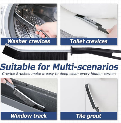 Grout Brush with Long Handle, Grout Cleaner Brush