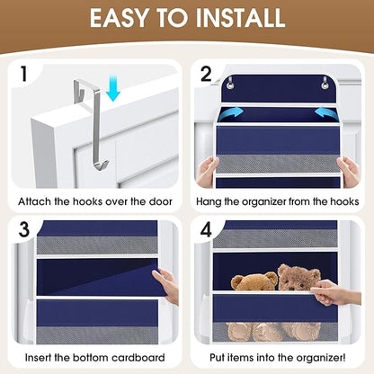 2 Pack Over The Door Organizer, Hanging Storage Organizer
