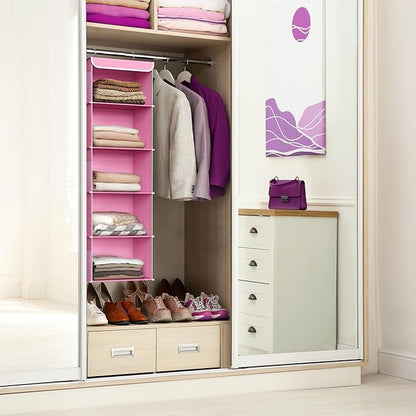 Simple Houseware 5 Shelf Hanging Closet Organizer