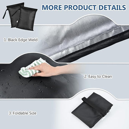 OTraki 2PCS Small Wet Bag for Swimsuit 12x14 Inch Wet Clothes Bag