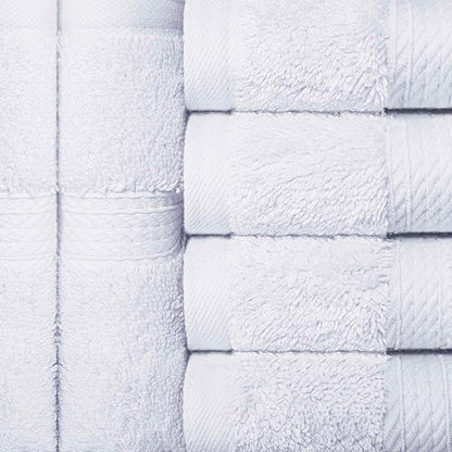 Superior Egyptian Cotton Pile Face Towel/Washcloth Set of 6, Ultra Soft Luxury