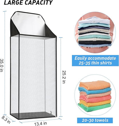 MaxGear Hanging Laundry Hamper, Over the Door Hamper