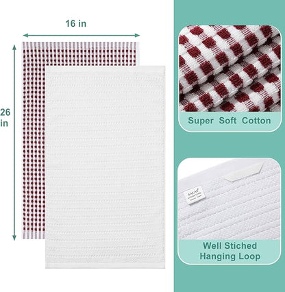 SALAS Cotton Dish Towels Cloths