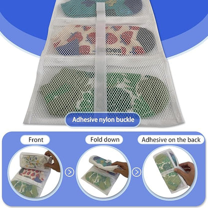 Mesh laundry bags for washing machine, can wash 10 pairs of socks, maintain