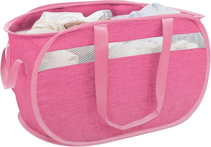 Collapsible Laundry Baskets, Foldable Tear Proof Pop Up Hamper
