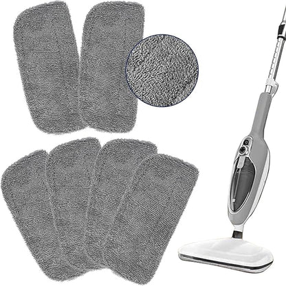 6Pack Steam Mop Replacement Pads Compatible