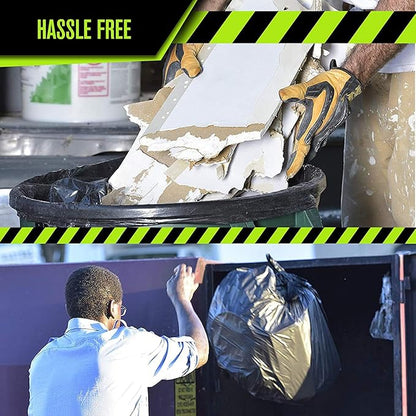 Aluf Plastics 55 Gallon Trash Bags Heavy Duty
