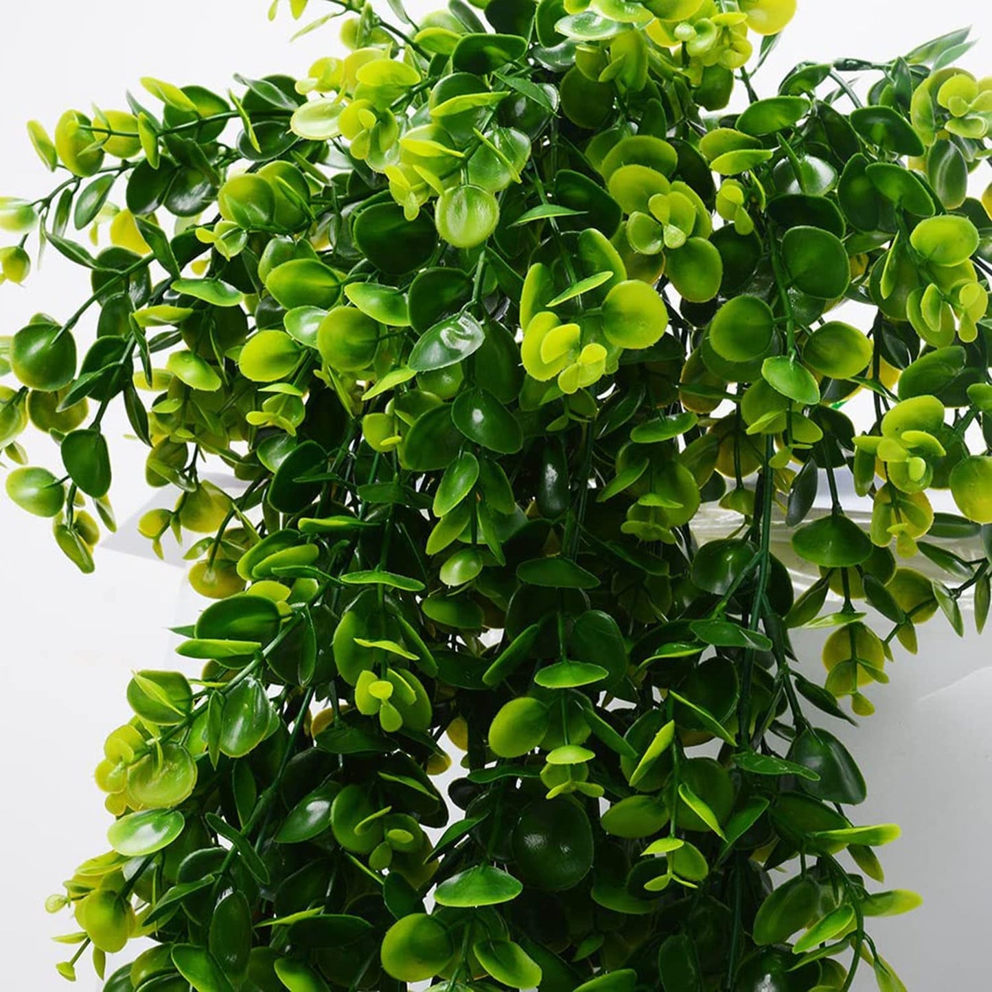 Toprooms Hanging Fake Plants,4 Pcs Faux Eucalyptus Leaf Greenery Vine Plant Faux Plants Fake Ivy Room Decor Home Garden Wedding Party Indoor Outdoor Decorations (Vine)