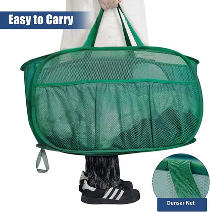 Collapsible Laundry Baskets, Upgrade Pop Up Laundry Hamper