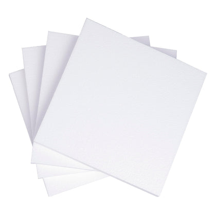 Silverlake 10x10x1 Craft Foam Squares for Styrofoam Board Projects (4-Pack)