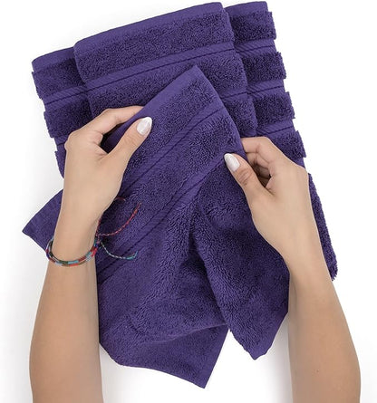 American Soft Linen 35x70 Jumbo Large Bath Towel, 600 GSM 100% Cotton Turkish