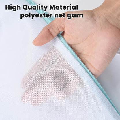 OTraki 12x16 Inch Mesh Laundry Bag 2 Pack Small Lingerie Bags