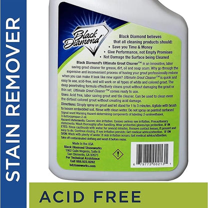 Black Diamond Ultimate Grout Cleaner: Best Cleaner