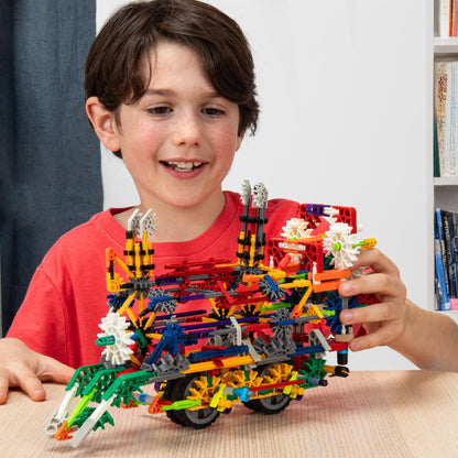 KNEX 80 Model Deluxe Set with Reusable Bag - STEM Building Kit, Kid Construction, Creative Play Toy‚ Ages 8+