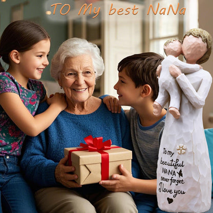 AcowSpt Nana Gifts, Gifts for Nana, Grandma Gift, for Grandma, Sculpted Hand-Painted Figurine