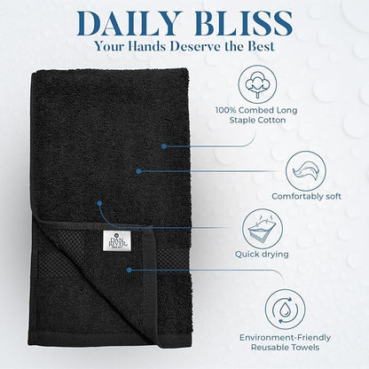 DAN RIVER 6-Pack Premium Hand Towels