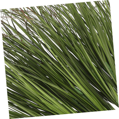 TOPPERFUN 12Pcs Artificial Grass, 11.79in Fake Grass Artificial Shrub Plants, Tall Plants Greenery Stems Weed for Room Indoor Home, Patio, Vase, Restaurant Decoration