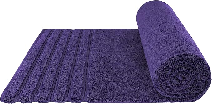 American Soft Linen 35x70 Jumbo Large Bath Towel, 600 GSM 100% Cotton Turkish
