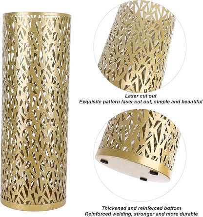 Semme Round Metal Umbrella Holder, and Watertight, Modern Design, Stable for Entryway, Office, Home Use (S)