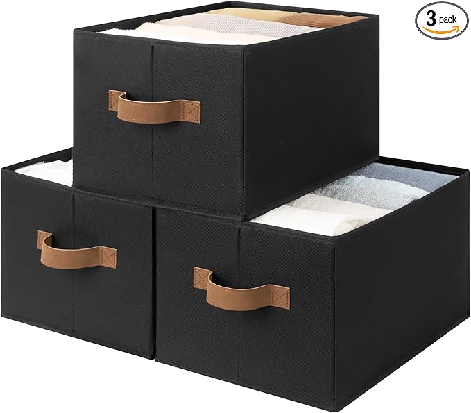 StorageWorks Storage Bins for Shelves, Closet Organizers and Storage Baskets