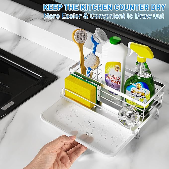 Cisily Stainless Steel Sponge Holder