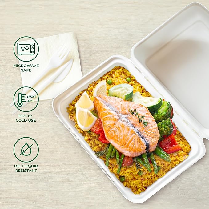 Freshware Clamshell Food Containers