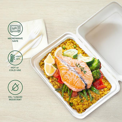 Freshware Clamshell Food Containers