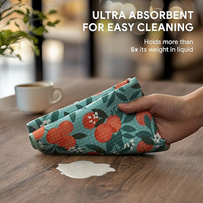 RECYCO Waffle Kitchen Towel Set of 2