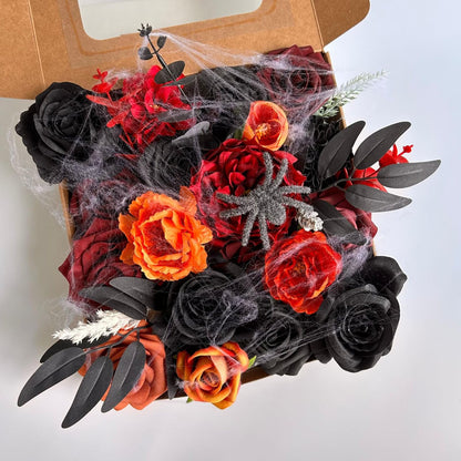 ASTRYAS Purple Artificial Flowers Combo Mix Fake Roses Faux Peony Silk Dahlia with Stems for DIY Wedding Bouquets Centerpieces Arrangements Bridal Shower Party Home Decorations Floral Arrangements