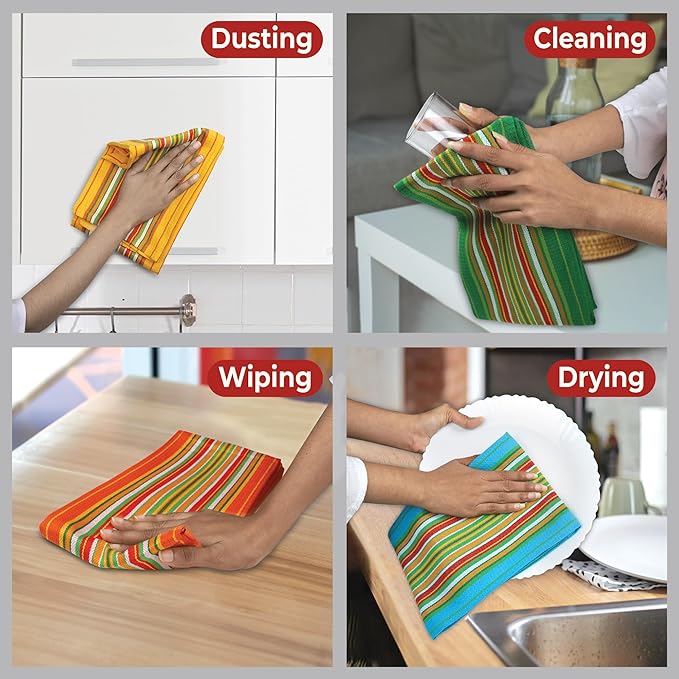 Urban Villa Kitchen Towels 100% Cotton Dish Towels