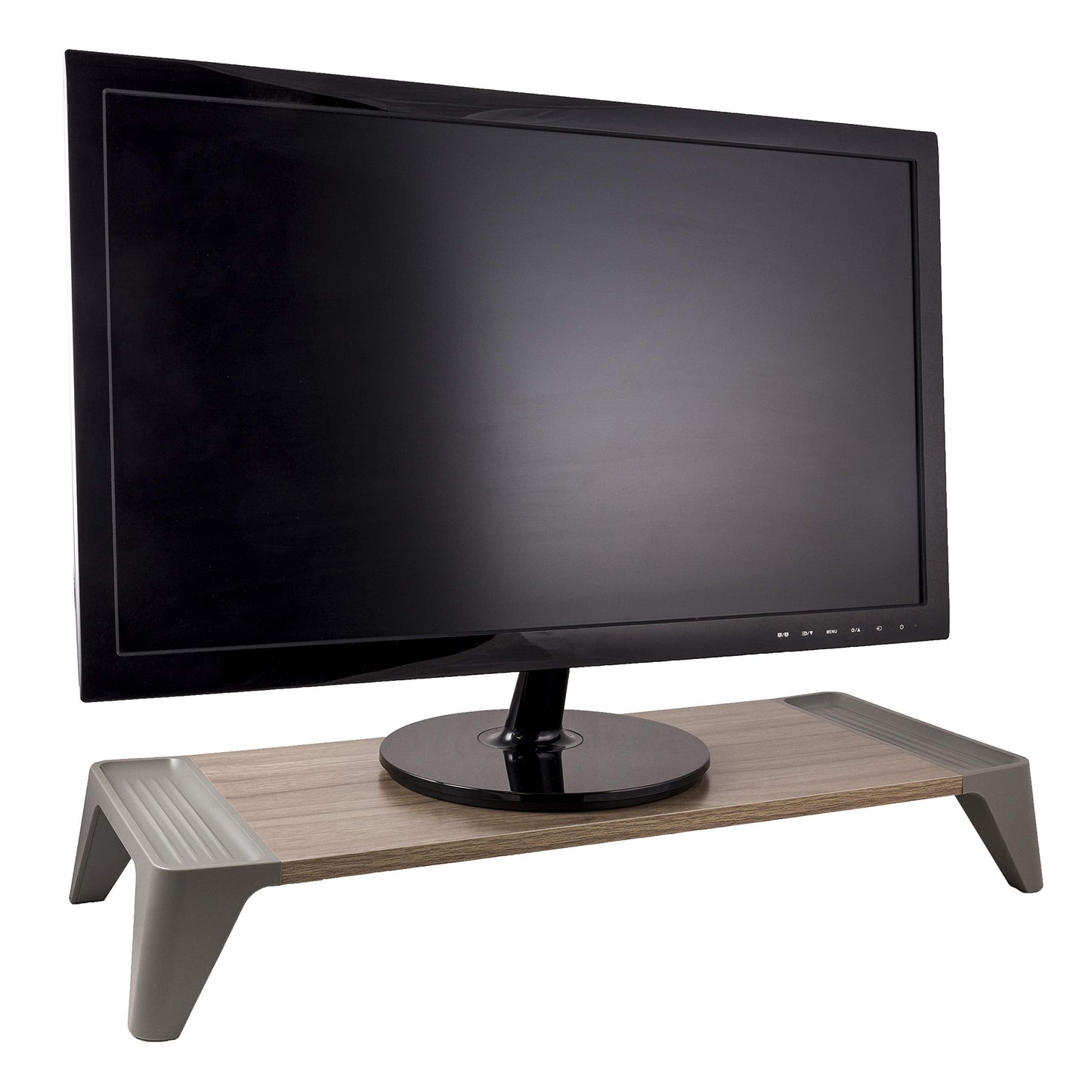 Philips Wooden Stand, Supports Up to 20bs, Space Saving Style, Portable Desk, Work from Home, Office, Travel, DLK0100W/37, Walnut