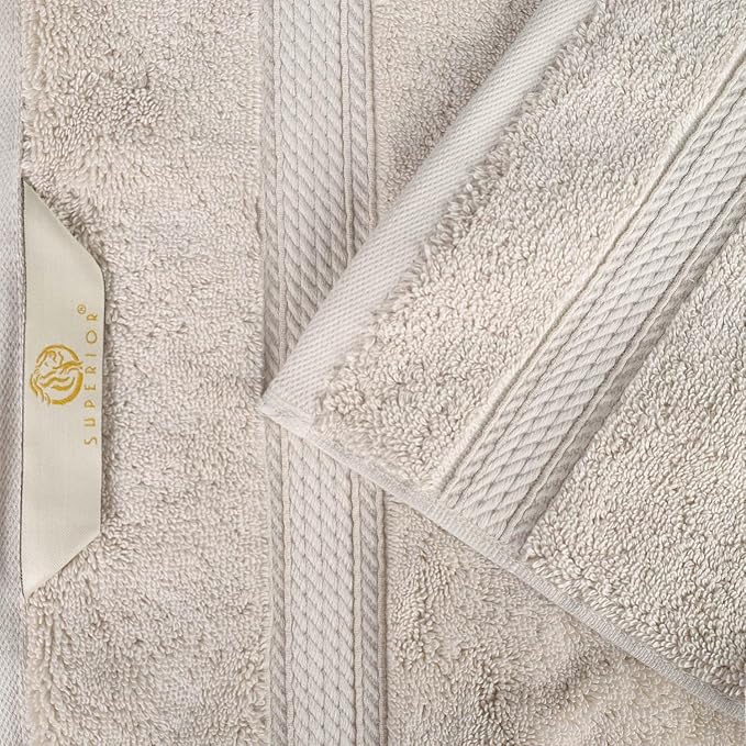 Superior Egyptian Cotton Pile 9 Piece Towel Set, Includes 3 Bath, 3 Hand