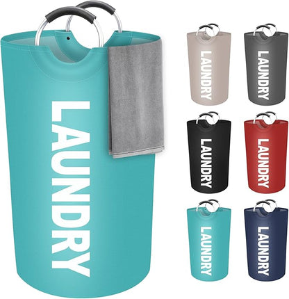 StorageRight 90L Large Laundry Basket, Laundry Hamper, Dirty Clothes Hamper