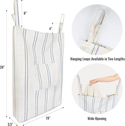 AELS Farmhouse Hanging Laundry Hamper