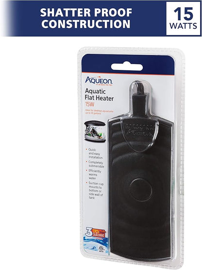Aqueon Submersible Aquatic Flat Heater 15 Watts