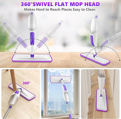 Microfiber Spray Mops for Floor Cleaning