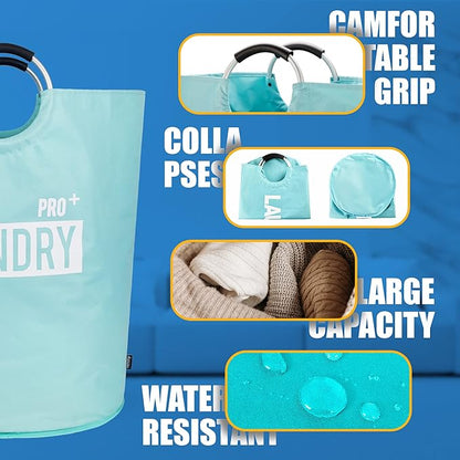 Caroeas Super Large 150L Laundry Hamper Pro, Waterproof Laundry Basket