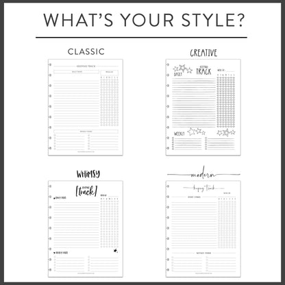 BetterNote Skinny To Do List Refills for Discbound Notebooks, Half Sheet Checklist, Fits Levenger Circa, Staples Arc, TUL, The Happy Planner, Disc Bound, Talia (Classic- 25 Sheets, 8-Disc, 5.5"x8.5")