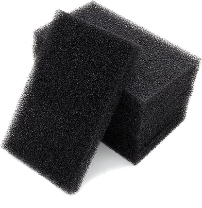 Aquarium Bio Filter Media Sponge, 6.28 x 4 x 0.78 inch 6 Pack Cut-to-Size Foam for Aquarium Fish Tank (6 pcs)
